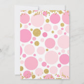 Princess Baby Shower Einladung (Rückseite)