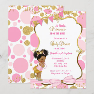 Princess Baby Shower Einladung