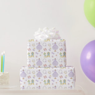Princess Baby Showmuster Geschenkpapier