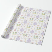 Princess Baby Showmuster Geschenkpapier (Ungerollt)