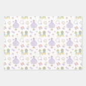 Princess Baby Showmuster Geschenkpapier Set (Vorderseite 3)