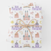 Princess Baby Showmuster Geschenkpapier Set (Beispiel)