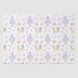 Princess Baby Showmuster Seidenpapier