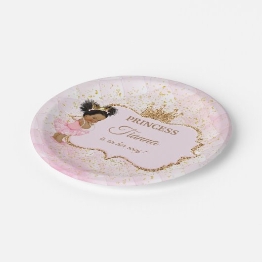 Princess Babydusche Teller (Schrägansicht)