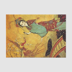 „Princess Badoura“ von Edmund Dulac Seidenpapier