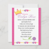 Princess Ball Einladung (Vorderseite)