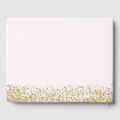 Princess Ballerina Baby Showbook Gästebuch (Rückseite)