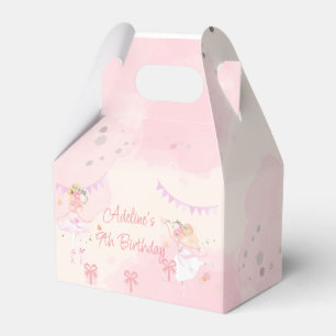 Princess Ballerina Birthday Favor Box Geschenkschachtel