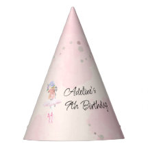 Princess Ballerina Birthday Party Hat