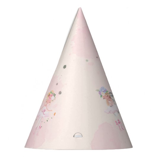 Princess Ballerina Birthday Party Hat Partyhütchen (Links)