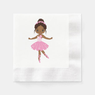 Princess Ballerina Event Napkins Serviette