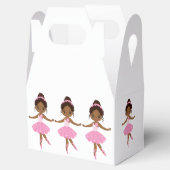 Princess Ballerina Favor Box Geschenkschachtel (Geöffnet)