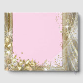 Princess Ballerina Girl Babydusche Gästebuch (Rückseite)