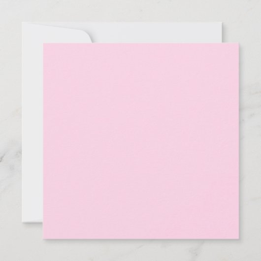 Princess Ballerina Pink Silver Baby Dusche Einladung (Rückseite)