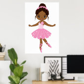 Princess Ballerina Poster (Heimbüro)