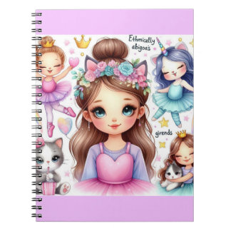 Princess Ballet Dreams Notebook Notizblock