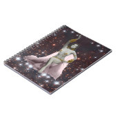Princess Banu, Cosmic Bly Dancer Notizblock (Linke Seite)