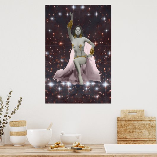 Princess Banu, Cosmic Bly Dancer Poster (Küche)