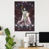 Princess Banu, Cosmic Bly Dancer Poster (Heimbüro)