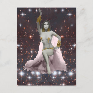 Princess Banu, Cosmic Bly Dancer Postkarte
