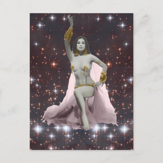Princess Banu, Cosmic Bly Dancer Postkarte (Vorderseite)