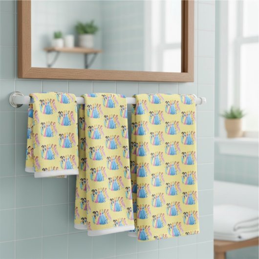 Princess Bath Handtuch Set