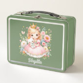 Princess & Bear Metall Brotdose (Vorderseite)