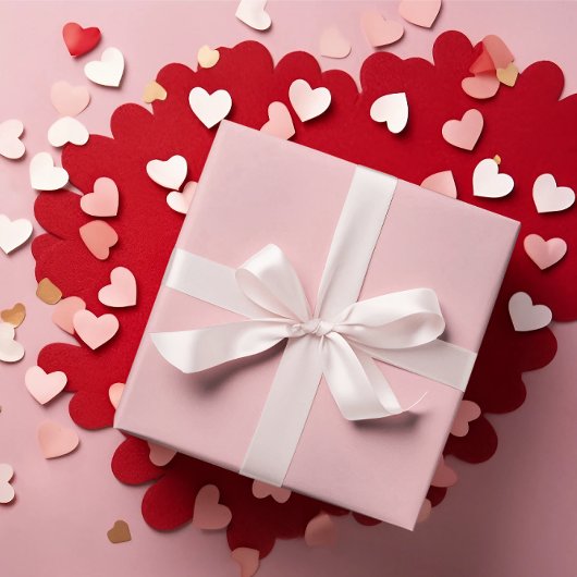 Princess Beauty Pink Wrapping Paper Roll Geschenkpapier