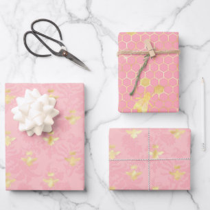 Princess Bee Serie Design #4 Geschenkpapier Set