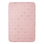 Princess Bee Serie Design #6 Badematte (Vorderseite Vertikal)