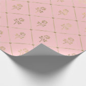 Princess Bee Serie Design #6 Geschenkpapier (Ecke)