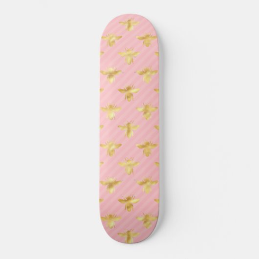 Princess Bee Serie Design #7 Skateboard (Vorderseite)