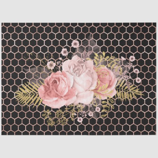 Princess Bee Series Design 45 Seidenpapier (Vorderseite)