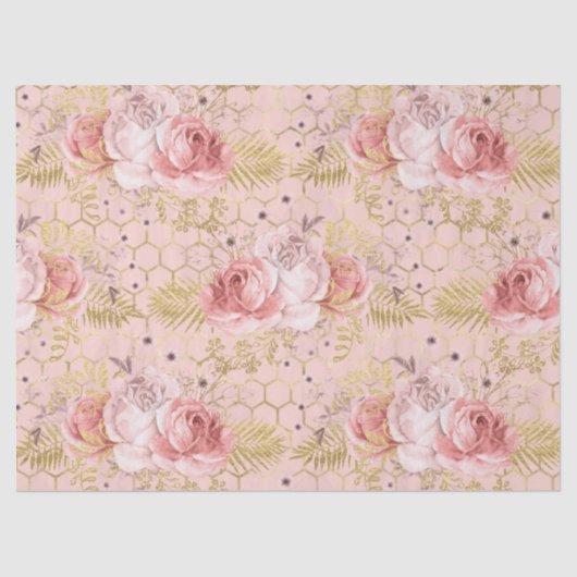 Princess Bee Series Design 7 Tissue Paper Seidenpapier (Vorderseite)