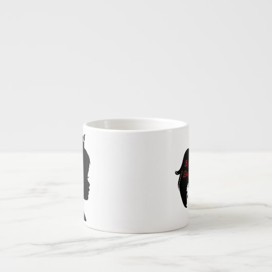 Princess Big Sister Best Friend Espressotasse (Vorderseite)