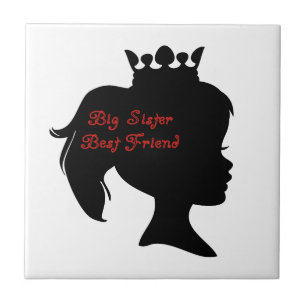 Princess Big Sister Best Friend Fliese