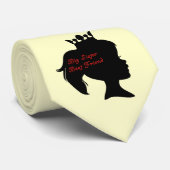 Princess Big Sister Best Friend Krawatte (Gerollt)