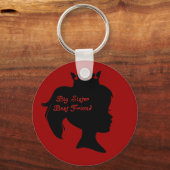 Princess Big Sister Best Friend Schlüsselanhänger (Vorderseite)