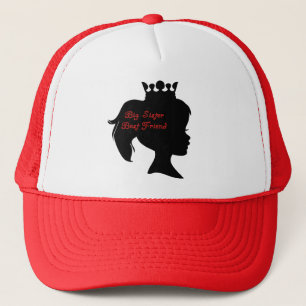 Princess Big Sister Best Friend Truckerkappe