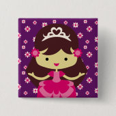 Princess Birthday Button (Vorderseite)