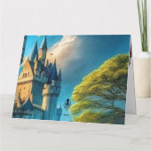 Princess Birthday Card Karte (Rückseite)