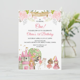 Princess Birthday Einladung