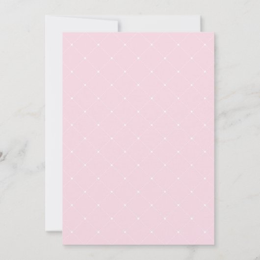 Princess Birthday Einladung (Rückseite)