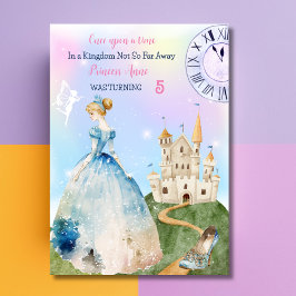 Princess Birthday Einladung