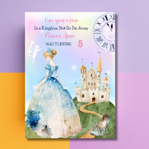 Princess Birthday Einladung