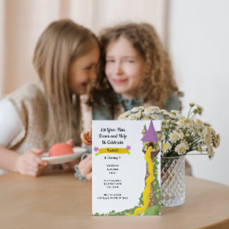 Princess Birthday Einladung