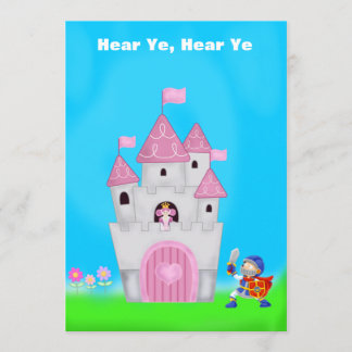 Princess Birthday Einladung