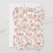 Princess Birthday Einladung (Rückseite)