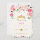 Princess Birthday Einladung (Vorderseite)