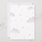 Princess Birthday Einladung (Rückseite)